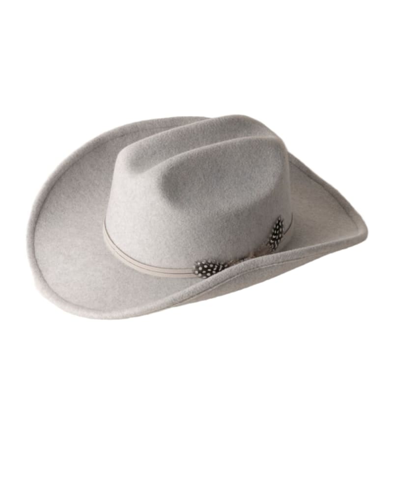 Front of a size One Size October Hat in Grey by Shiraleah. | dia_product_style_image_id:308885
